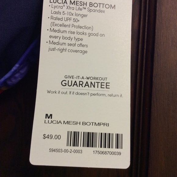 Authentic Athleta Lucia mesh bikini - Picture 5 of 8